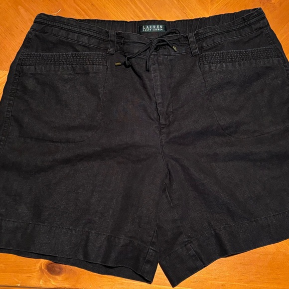 Lauren Ralph Lauren Linen Shorts - Picture 2 of 11
